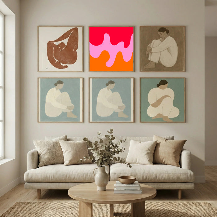 4 Poster by Angela Minca in Still Air & Solitude gallery wall