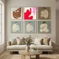 6 Poster by Angela Minca in Still Air & Solitude gallery wall