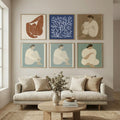 Coral square Poster – poster and art print
