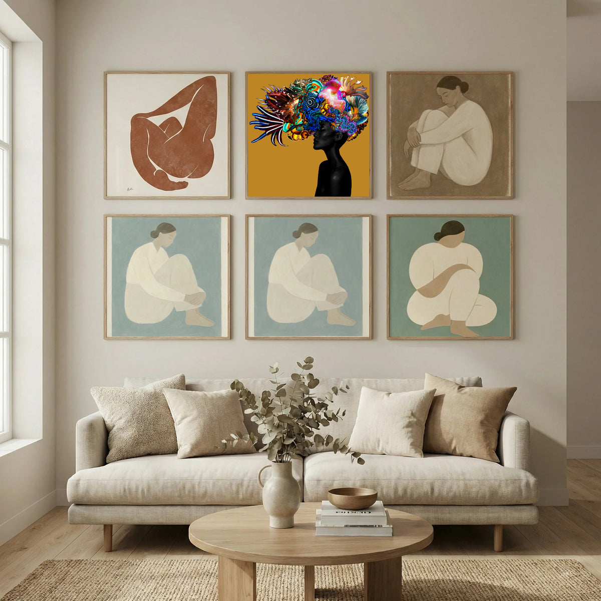 Crowning Glory II Poster by Lolita Lorenzo in Still Air & Solitude gallery wall