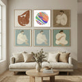 Exoplanet I Poster by Paulina Vårregn in Still Air & Solitude gallery wall