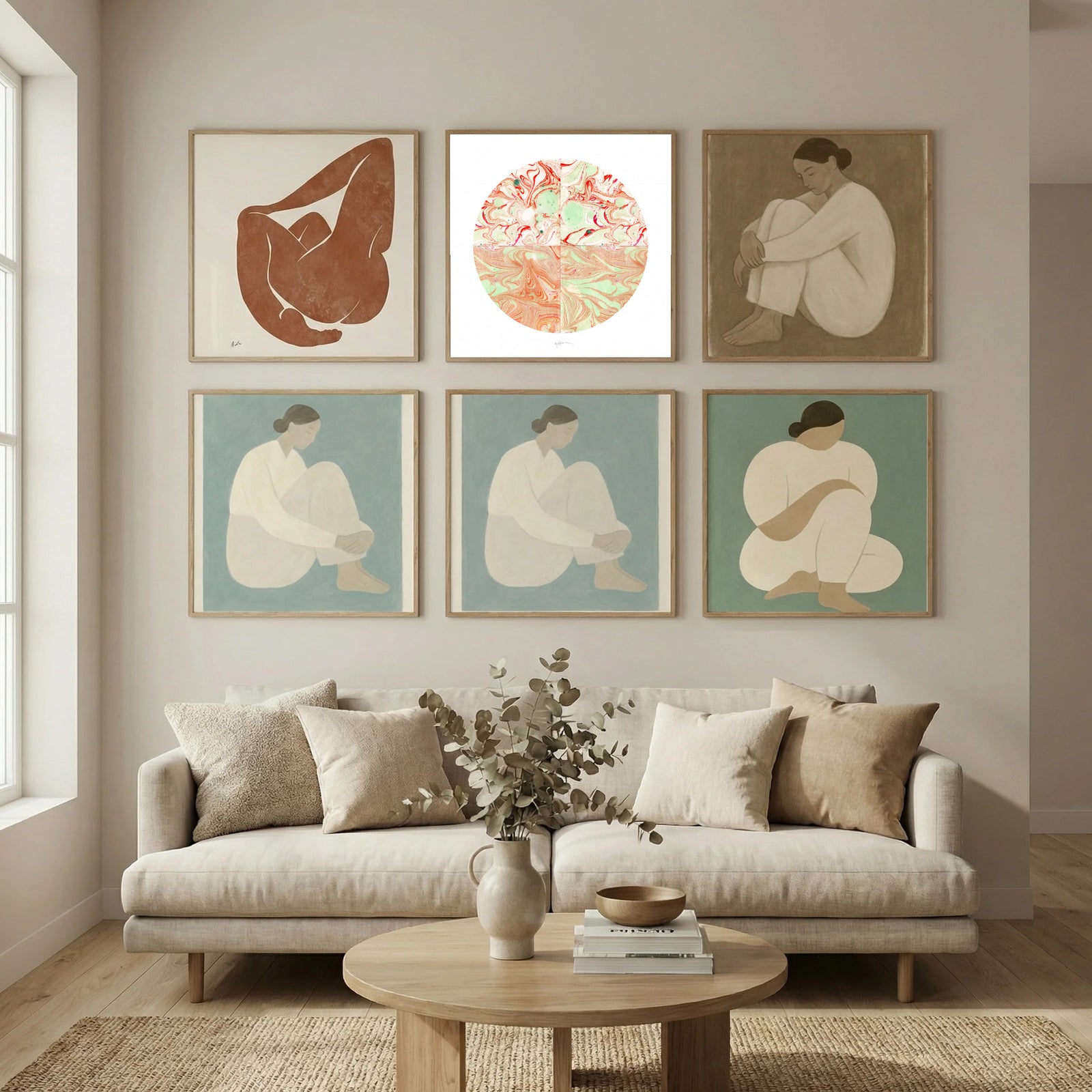 Exoplanet III. Poster by Paulina Vårregn in Still Air & Solitude gallery wall