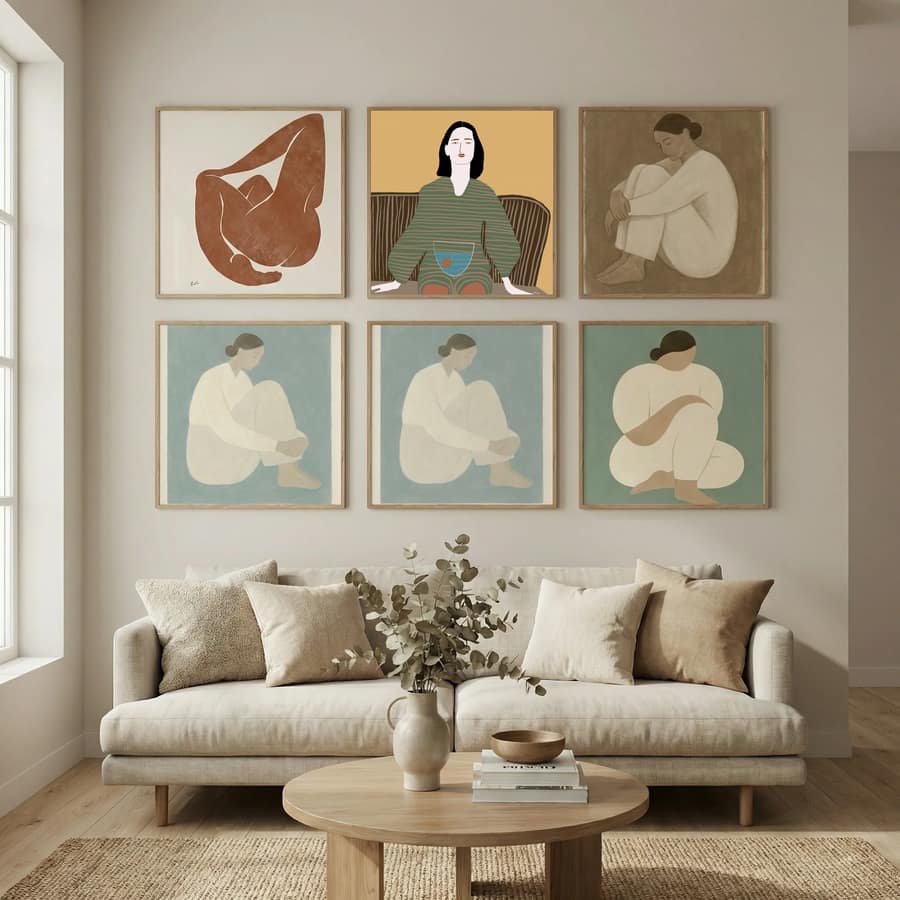 Fish lady Poster – poster och konsttryck