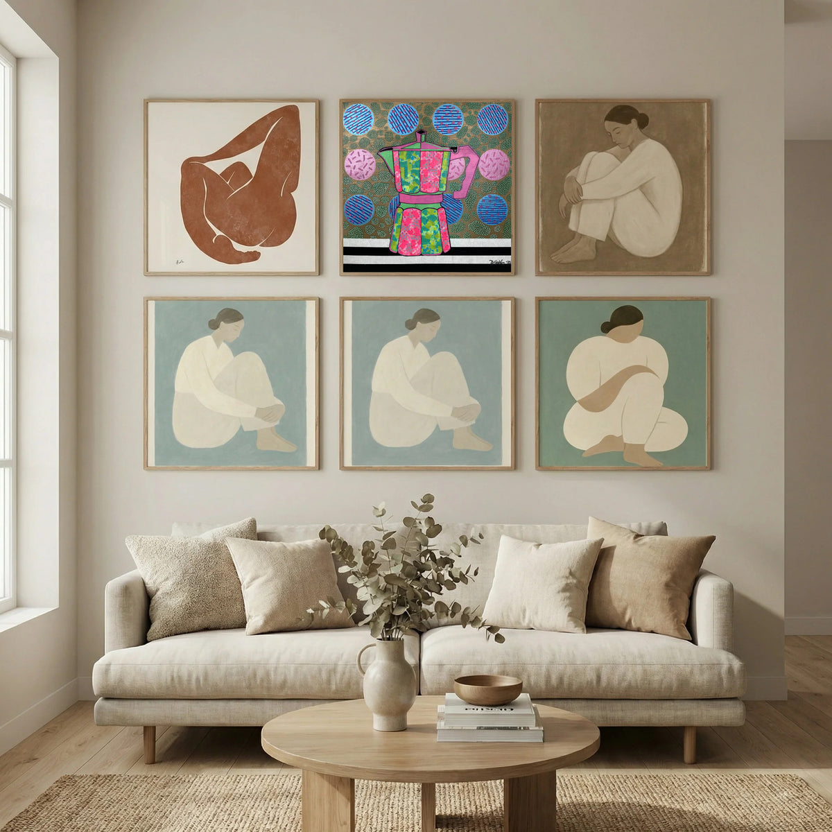 Iced Latte Poster by David Galan in Still Air & Solitude gallery wall