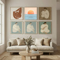 Minimalist Sunset 1 Poster – plakat og kunsttryk