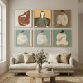 Póster Seated woman – póster e impresión artística
