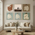 Sunset Poster by Emel Tunaboylu in Still Air & Solitude gallery wall