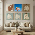 Trails West Lounge Poster by Bethany Young in Still Air & Solitude gallery wall