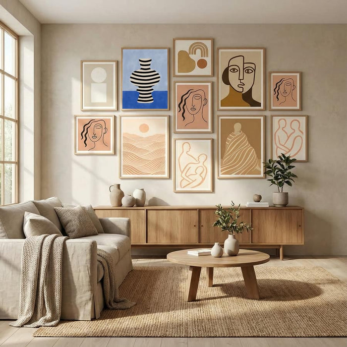 3x4 Aspectratio Indigo36 Poster – poster and art print