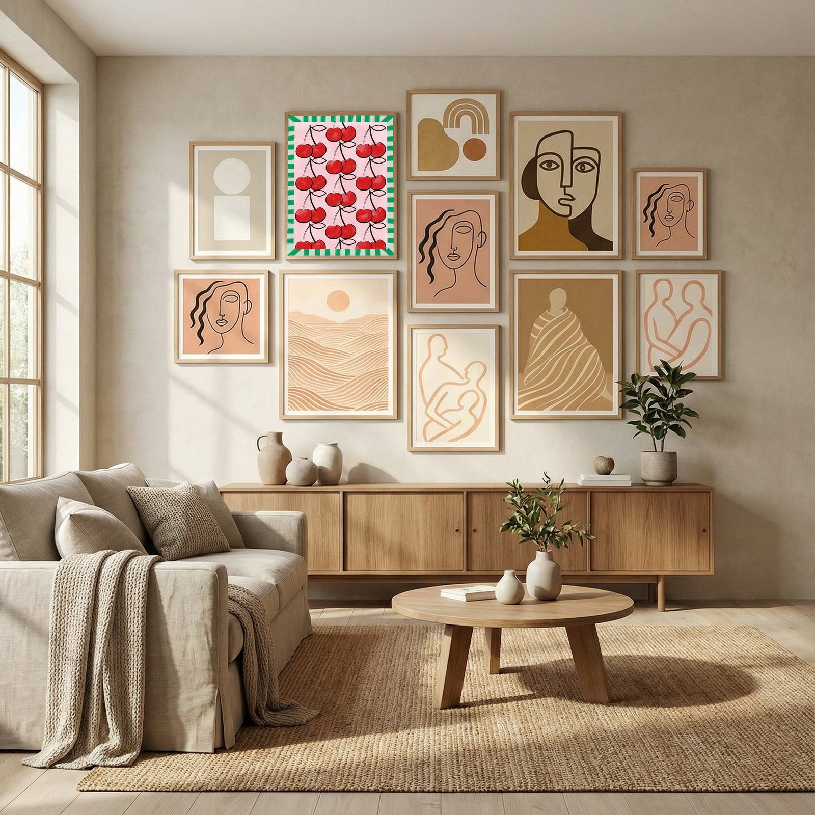 3x4 Aspectratiomixed17 Poster by Elena Ristova in Evolving Winter Elegance gallery wall
