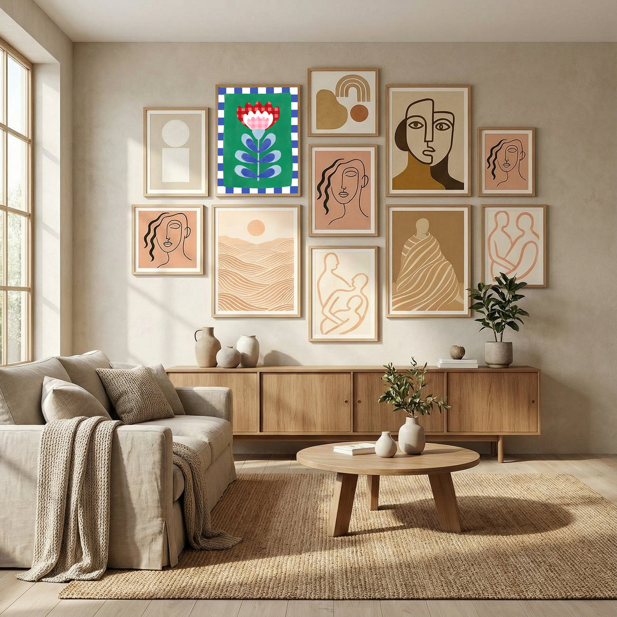 3x4 Aspectratiomixed25 Poster by Elena Ristova in Evolving Winter Elegance gallery wall