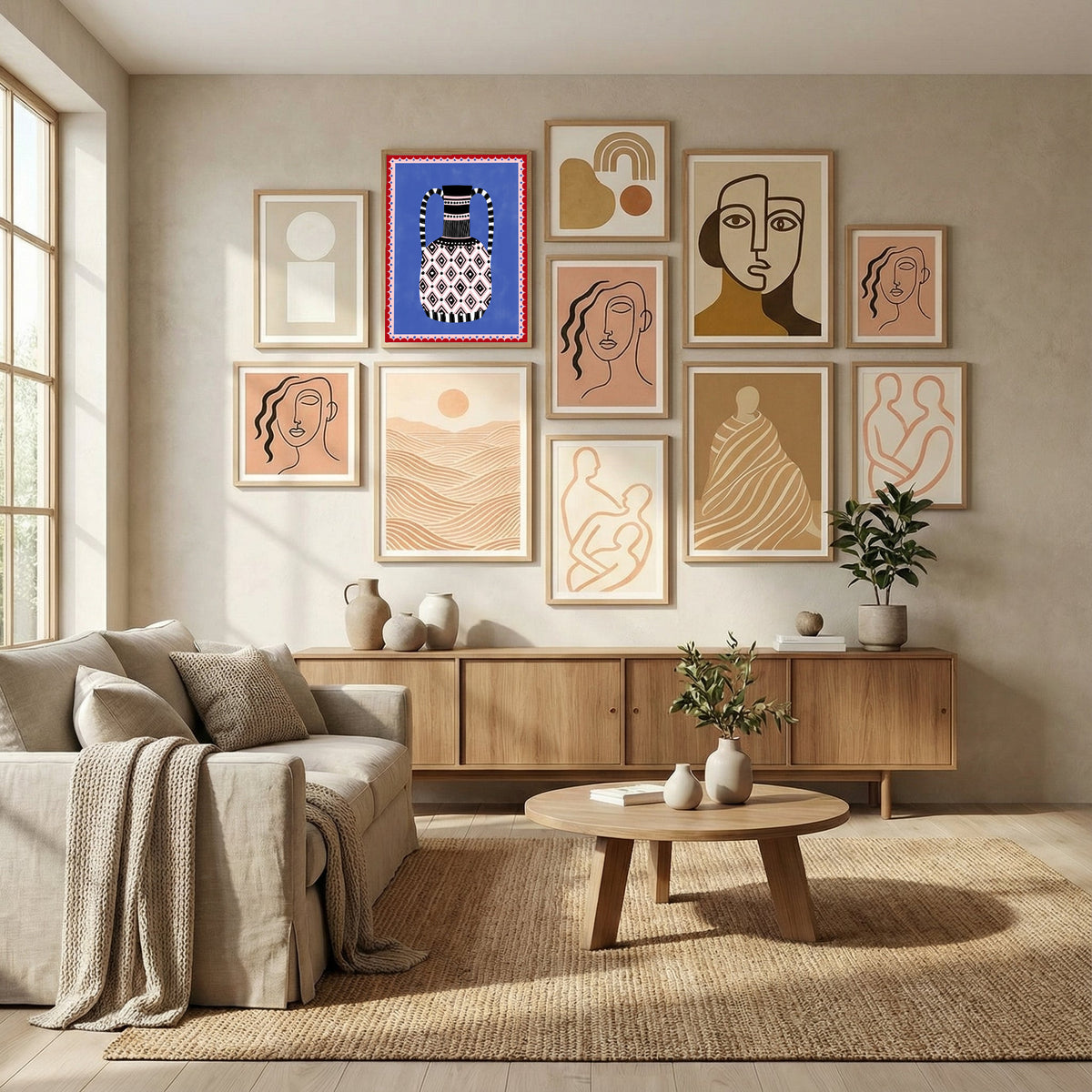 3x4 Aspectratiomixed55 Poster by Elena Ristova in Evolving Winter Elegance gallery wall
