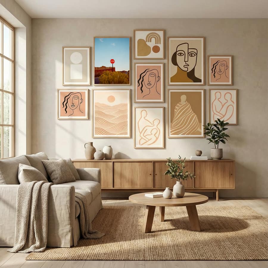 Abiquiu Sunset Poster – poster och konsttryck