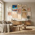 Buckaroo Motel Poster by Bethany Young in Evolving Winter Elegance gallery wall