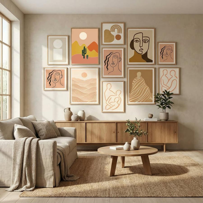 California Desert Poster by Natasha Playell in Evolving Winter Elegance gallery wall