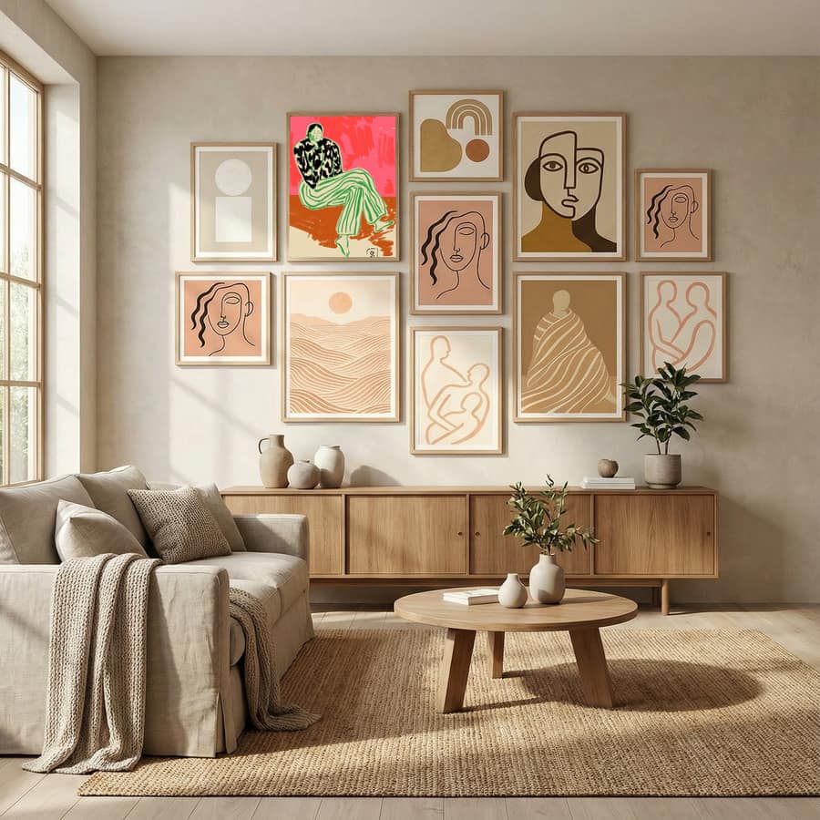 Poster Calm Woman Portrait – poster e stampa artistica