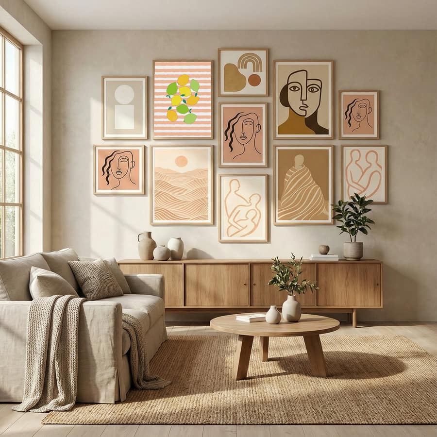 Póster Citrus Crowd – póster e impresión artística