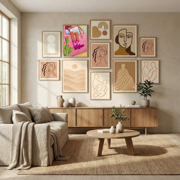 Cowgirl Poster by Raissa Oltmanns in Evolving Winter Elegance gallery wall
