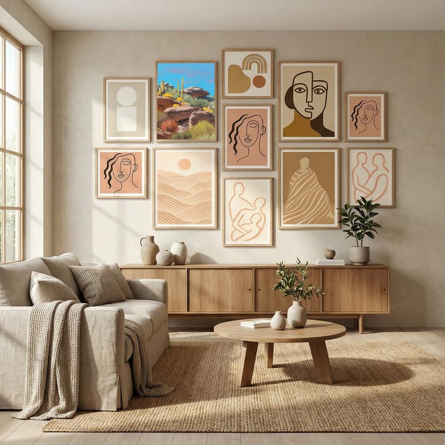 Desert Bloom Poster – plakat og kunsttryk