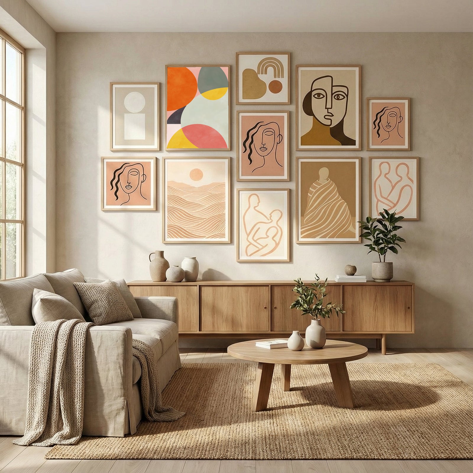 Friendly Colors1 Poster by Ana Rut Bre in Evolving Winter Elegance gallery wall