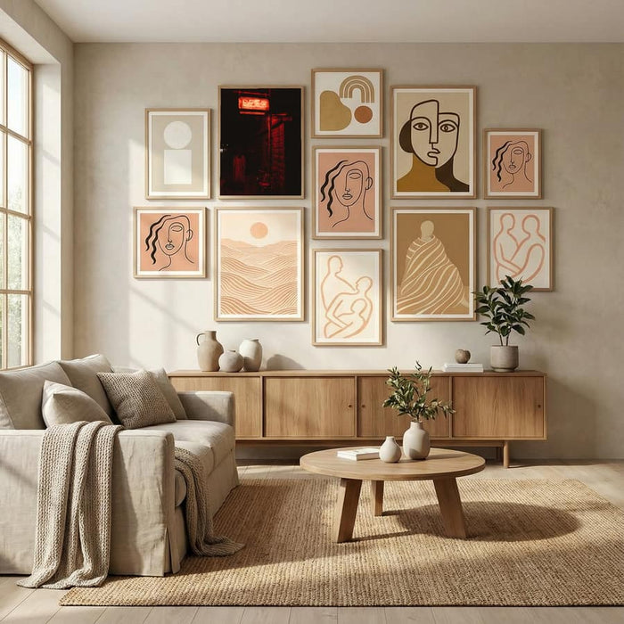 Marfa Night Vibes Poster by Bethany Young in Evolving Winter Elegance gallery wall
