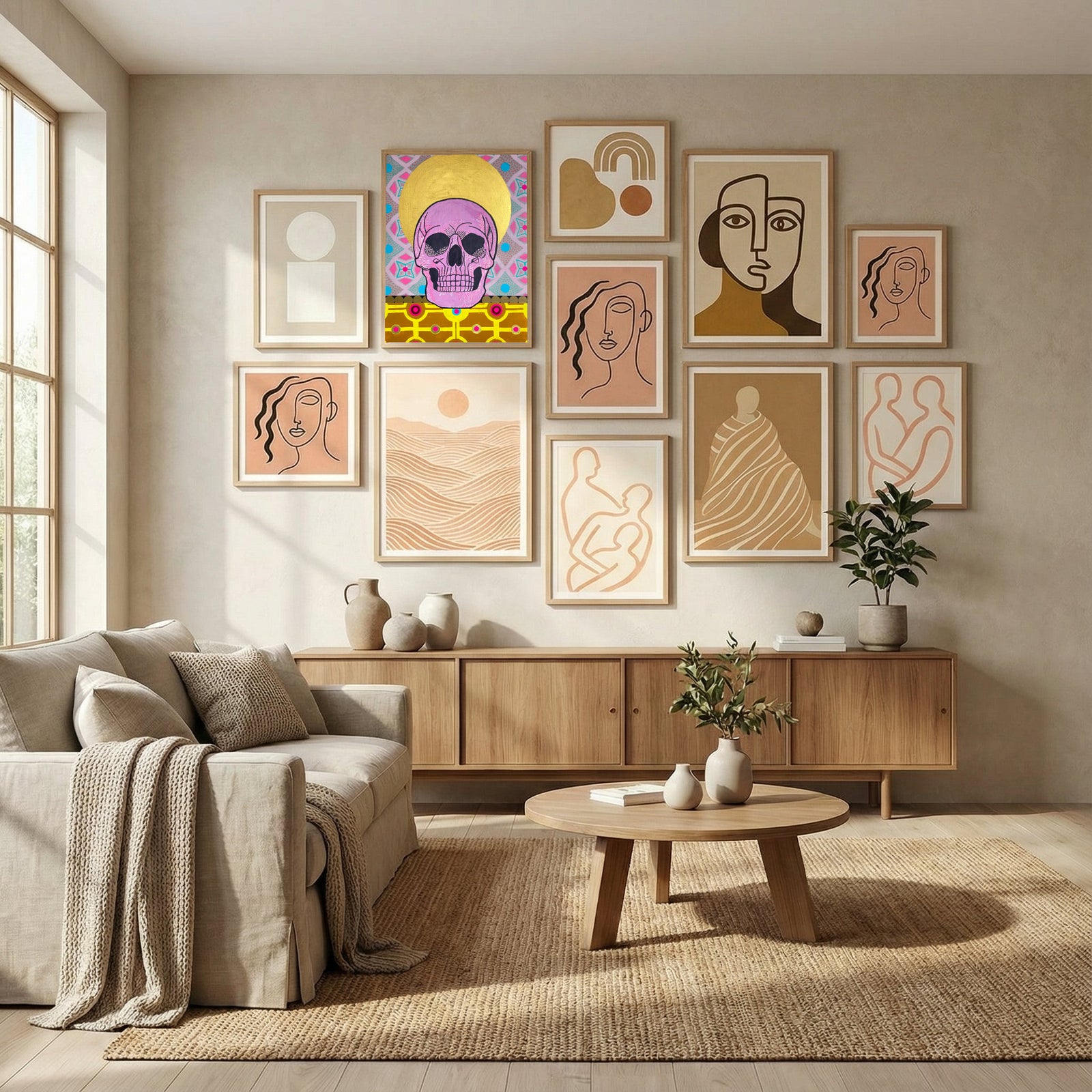 Memento Mori 2.0 Poster by David Galan in Evolving Winter Elegance gallery wall