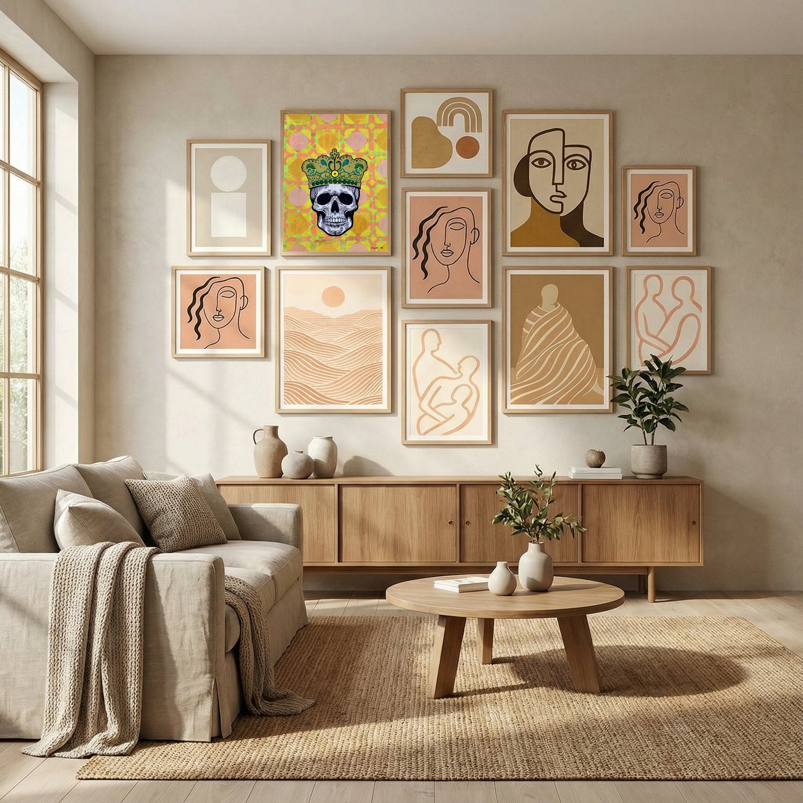 Memento Mori 5.0 Poster by David Galan in Evolving Winter Elegance gallery wall