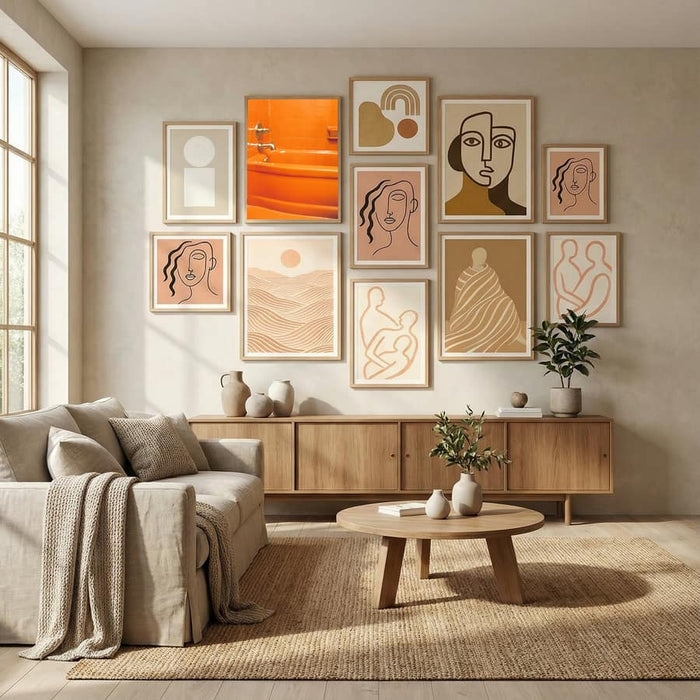 Orange Tub Poster by Bethany Young in Evolving Winter Elegance gallery wall
