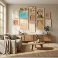 Palm Springs Pool Day Poster by Bethany Young in Evolving Winter Elegance gallery wall