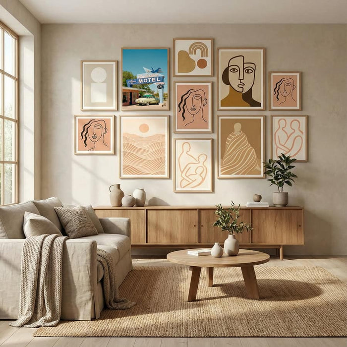 Route 66 Poster by Bethany Young in Evolving Winter Elegance gallery wall