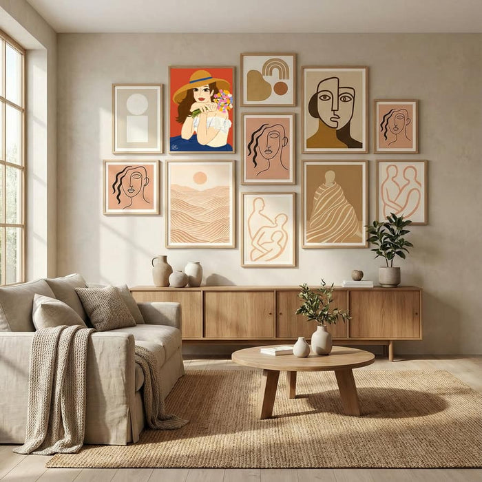 Spring Portrait Poster by Dianne Nicole Fernando in Evolving Winter Elegance gallery wall