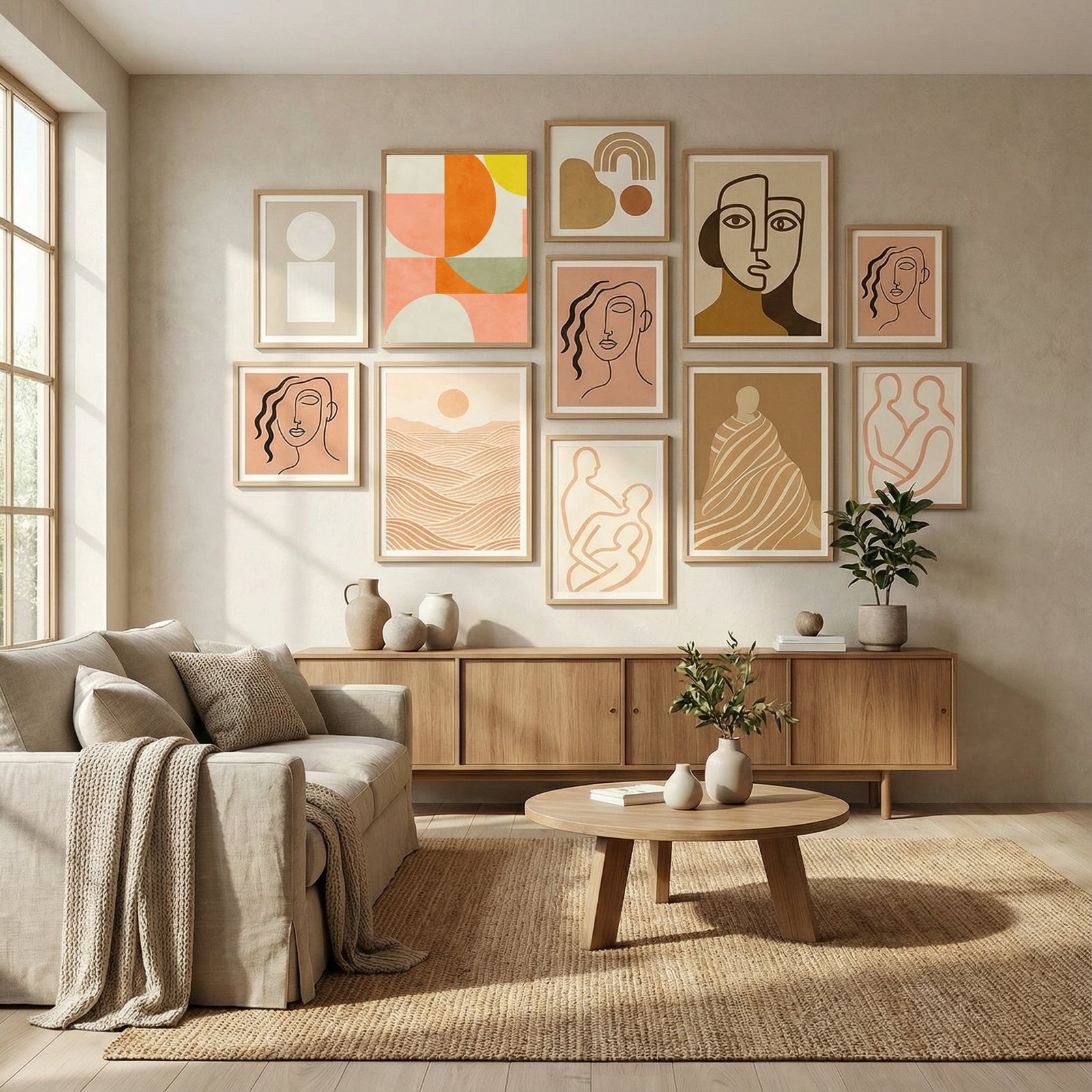 Summer Circles22 3 V Poster by Ana Rut Bre in Evolving Winter Elegance gallery wall