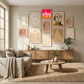 4 Poster by Angela Minca in Winter Elegance gallery wall