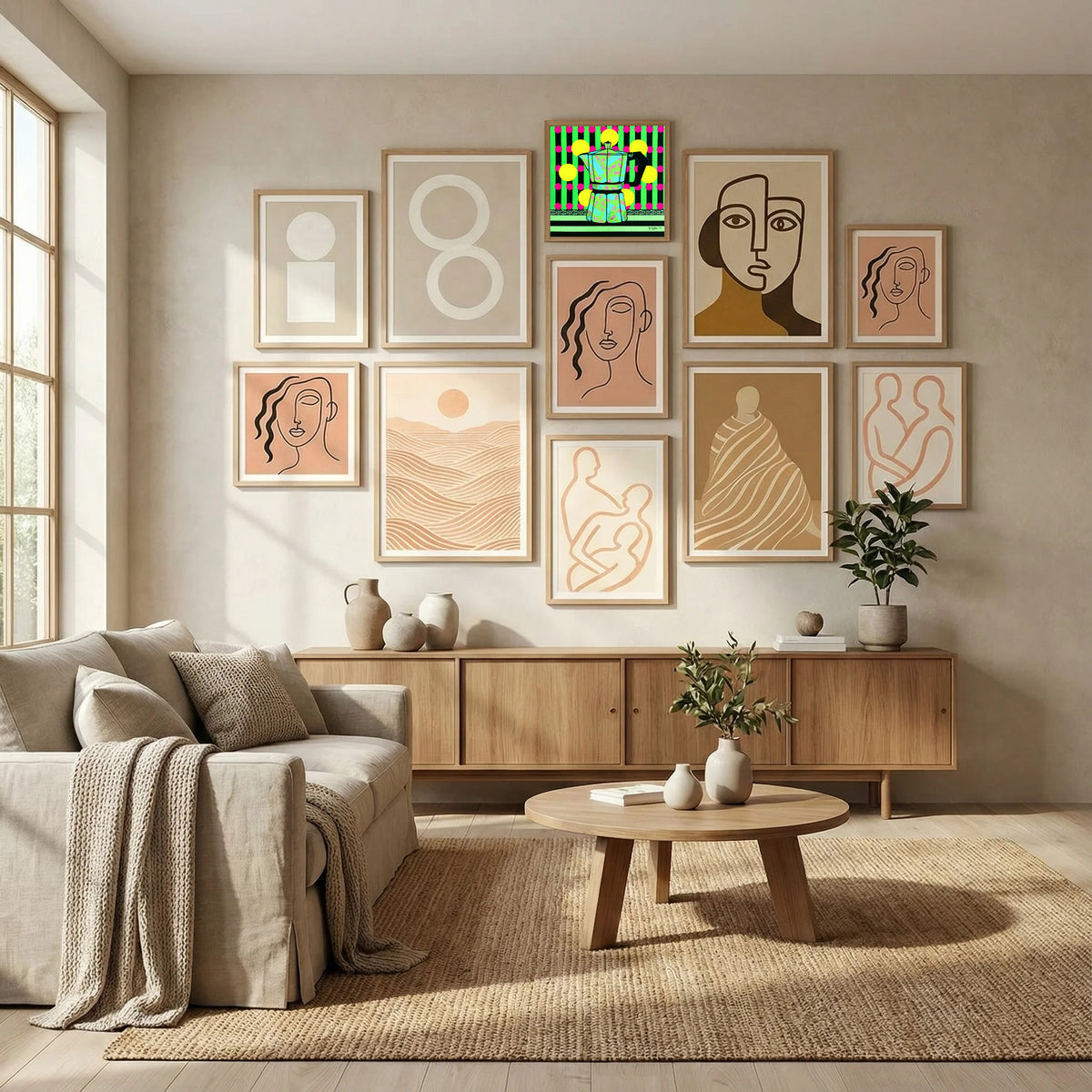 Carajillo Poster by David Galan in Winter Elegance gallery wall