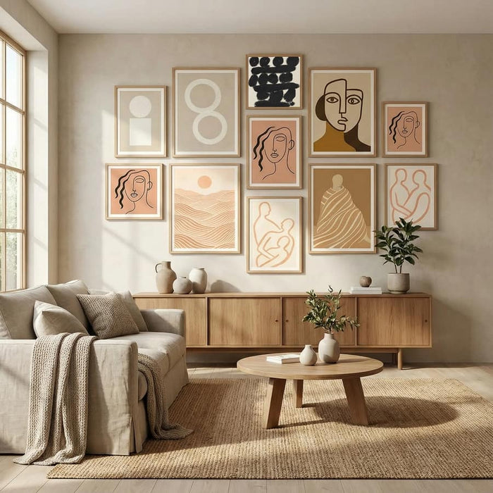Plakat Circles abstract 03 – plakat i druk artystyczny