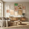 Green Vase & Pears Poster by David Galan in Winter Elegance gallery wall