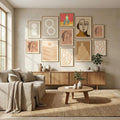 Woman on stool Poster – Poster und Kunstdruck