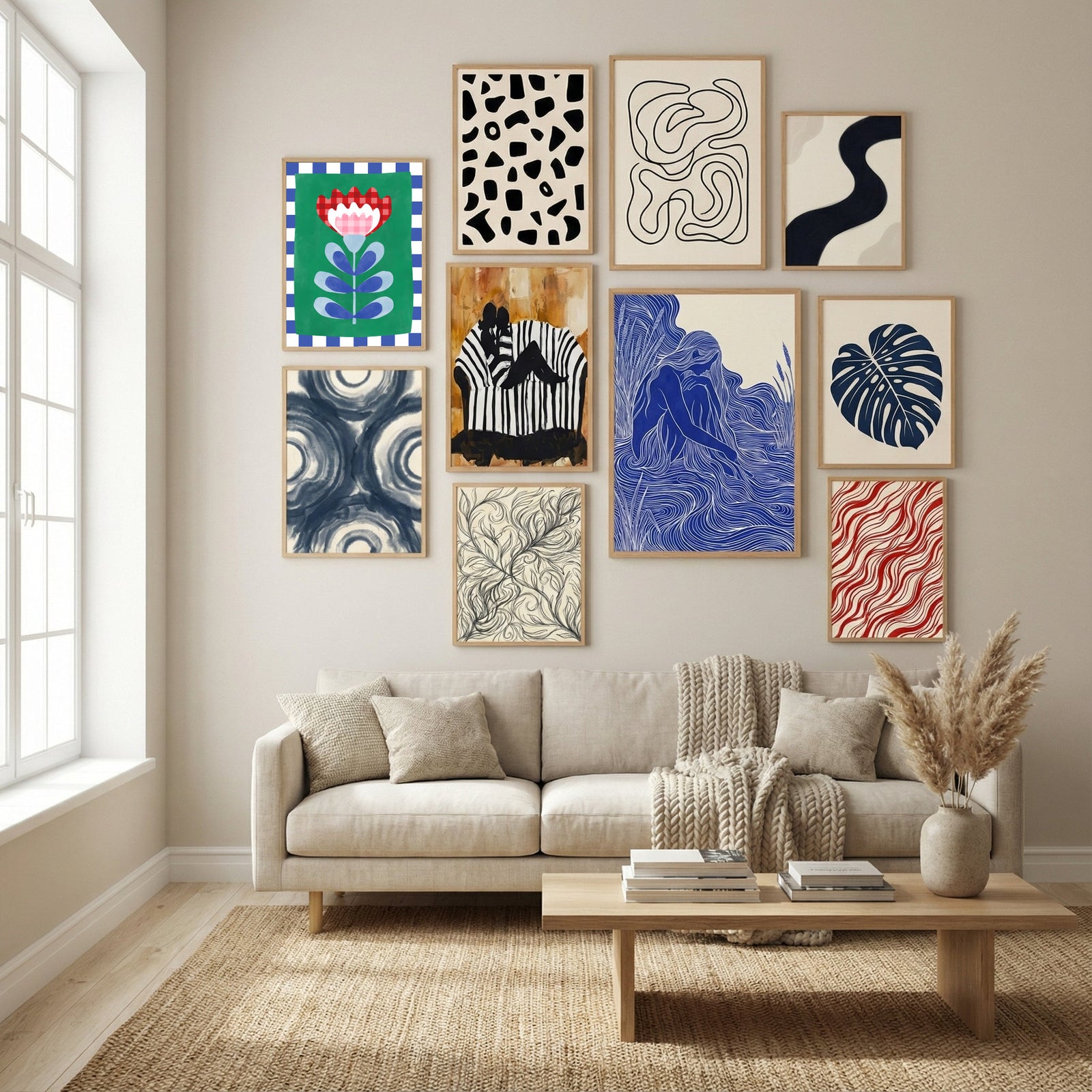 3x4 Aspectratiomixed25 Poster by Elena Ristova in Winter Sanctuary gallery wall