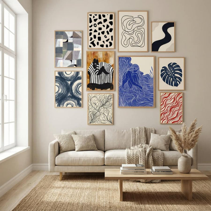 Abstract Desaturate No2 Poster – poster and art print