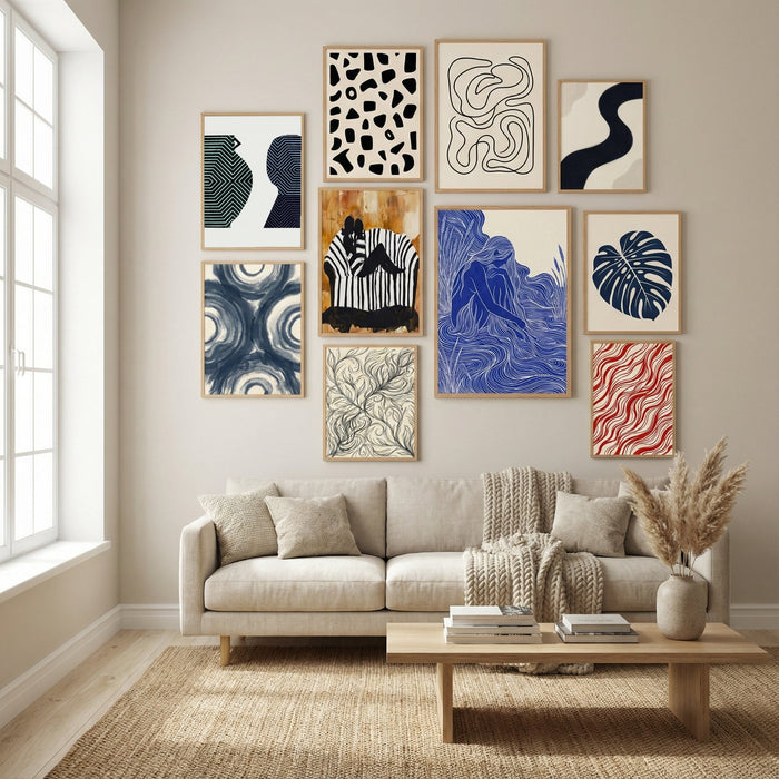 Celestial Garden IV. Poster by Paulina Vårregn in Winter Sanctuary gallery wall