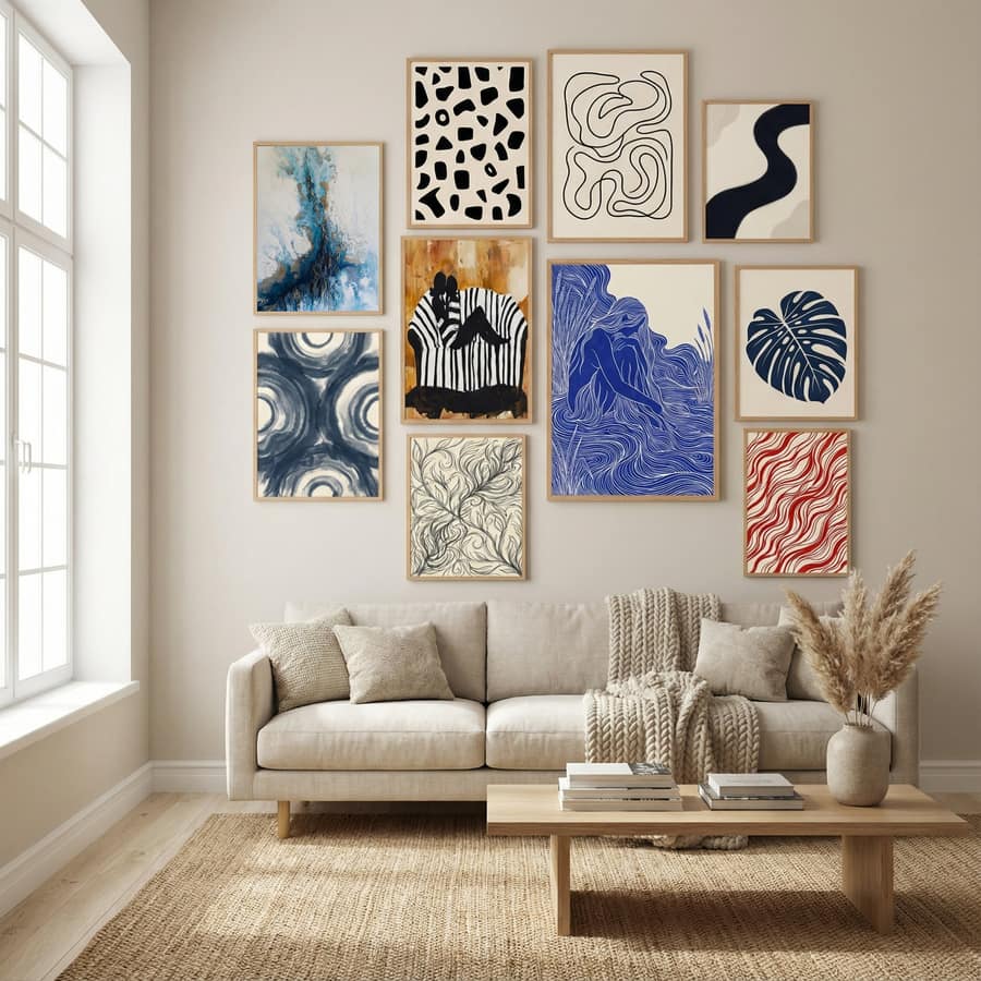 Coastal relief art - Release Poster – poster and art print