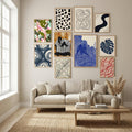 Color Paradise Poster by Uma Gokhale in Winter Sanctuary gallery wall