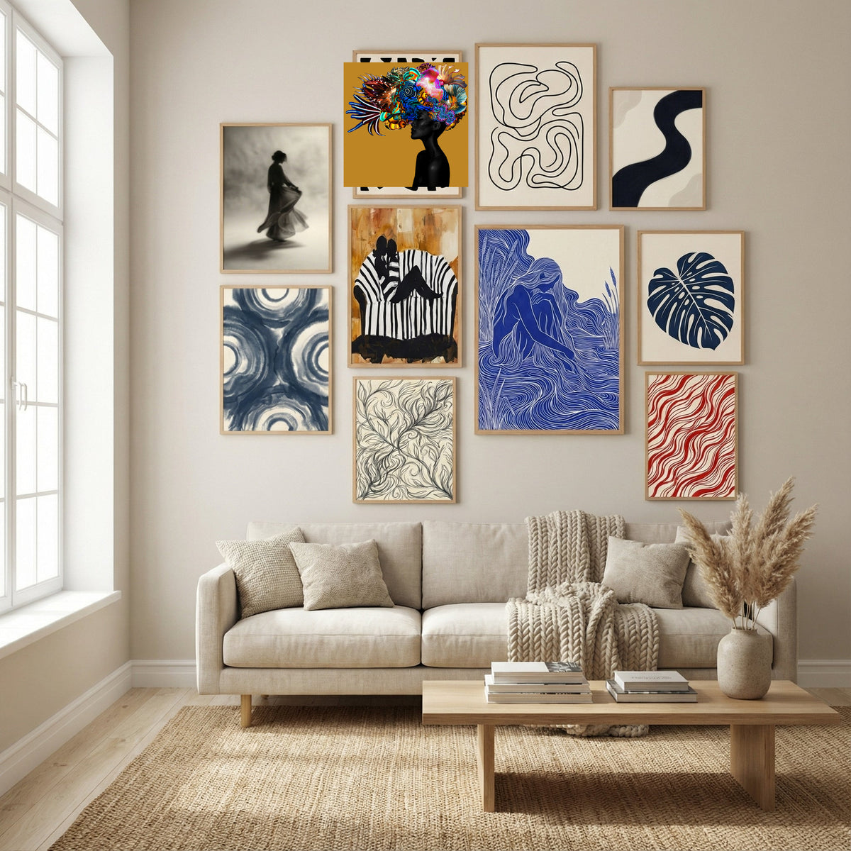 Crowning Glory II Poster by Lolita Lorenzo in Winter Sanctuary gallery wall