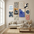 East Coast - Vertical Poster – Poster und Kunstdruck
