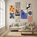 Faith, Sunshine Sunrays Positivity Hope Poster by Uma Gokhale in Winter Sanctuary gallery wall