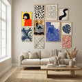 Girl In Red Coat Poster by Dianne Nicole Fernando in Winter Sanctuary gallery wall