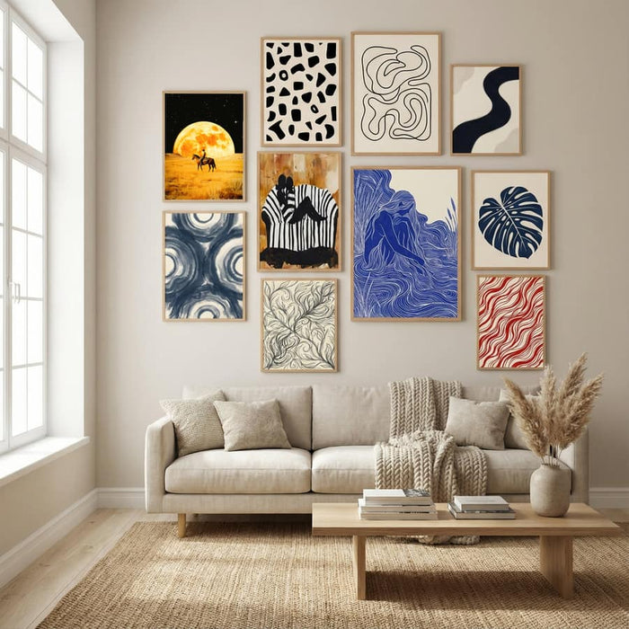 Lunar Cowboy Poster by Taudalpoi in Winter Sanctuary gallery wall