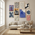 Moka Poster by David Galan in Winter Sanctuary gallery wall