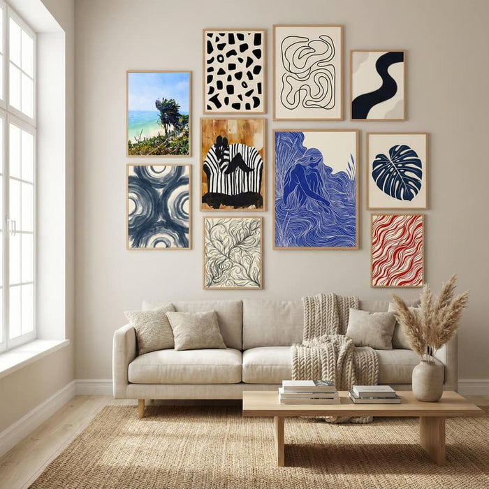 Ocean Palm Tree Poster – poster och konsttryck