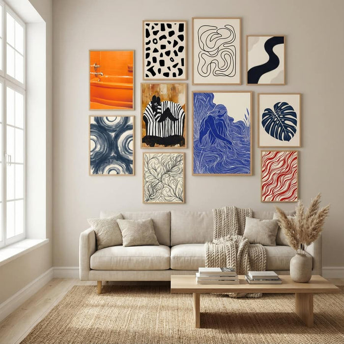 Orange Tub Poster by Bethany Young in Winter Sanctuary gallery wall